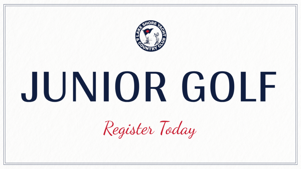 Junior Golf Register Today